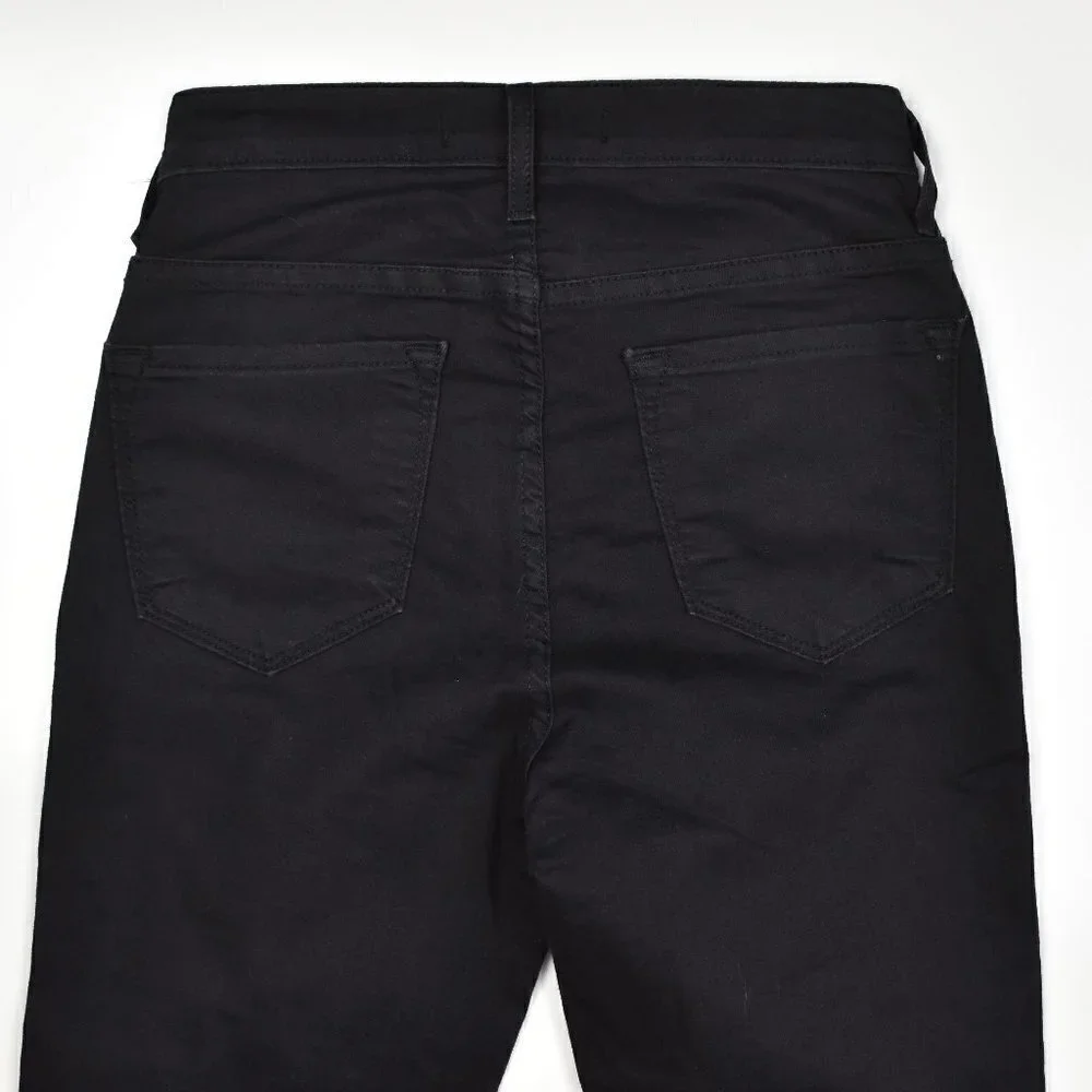 KanCan Perforated High Rise Skinny Black Jeans 5/26 - Picture 5 of 8